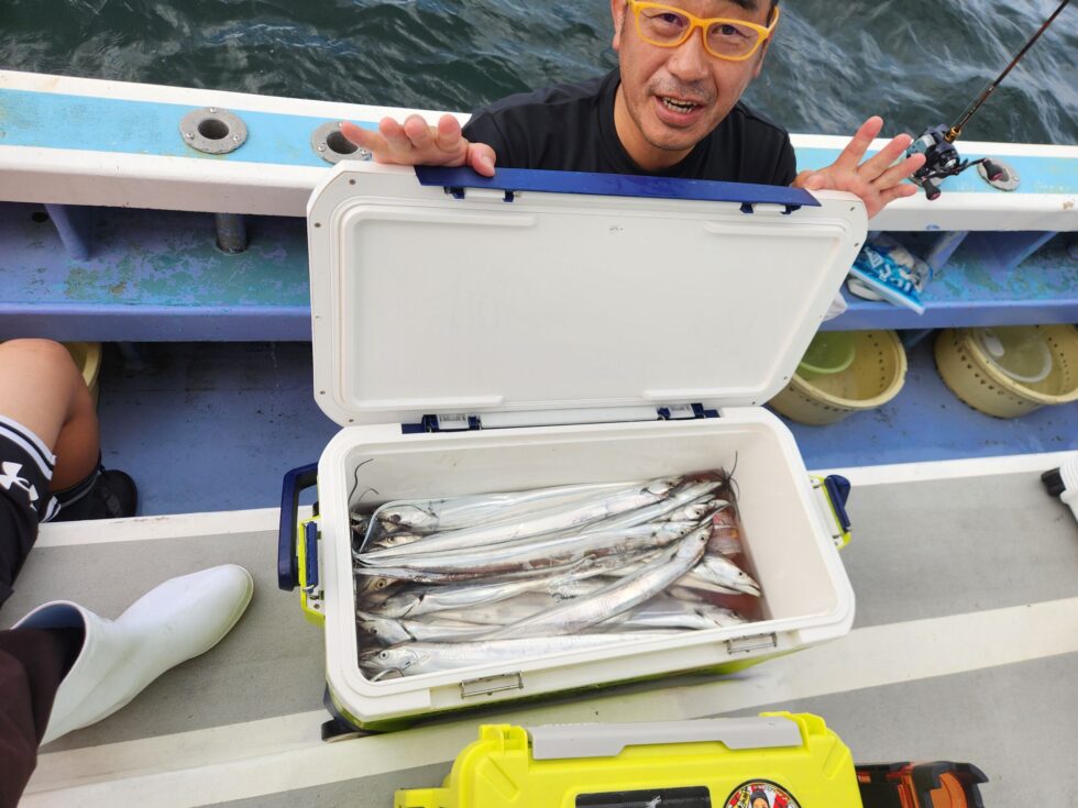 9/30(火)テンヤタチウオ出船確定!空き多数