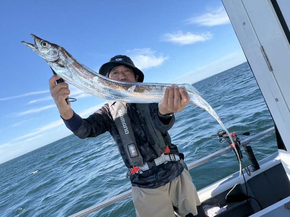 テンヤタチウオ出船!