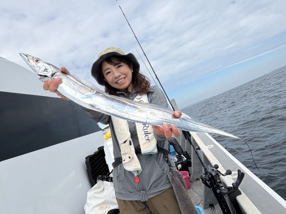 テンヤタチウオ専門出船中！