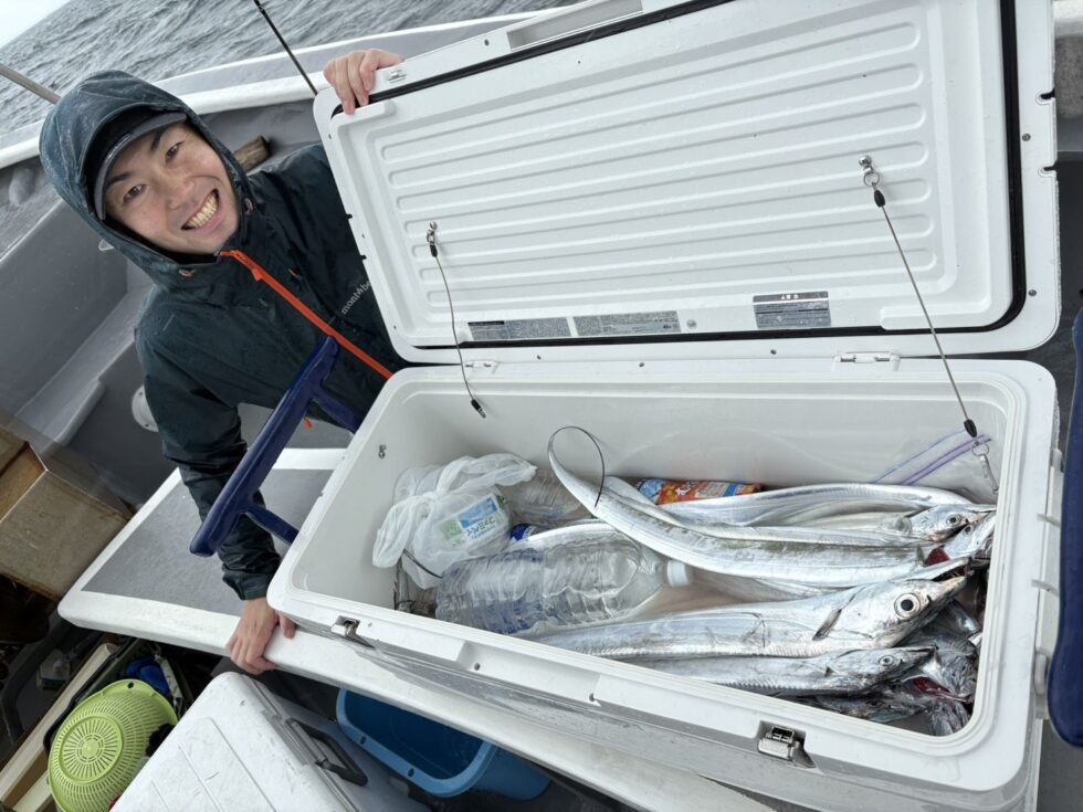 初挑戦で釣りまくり!