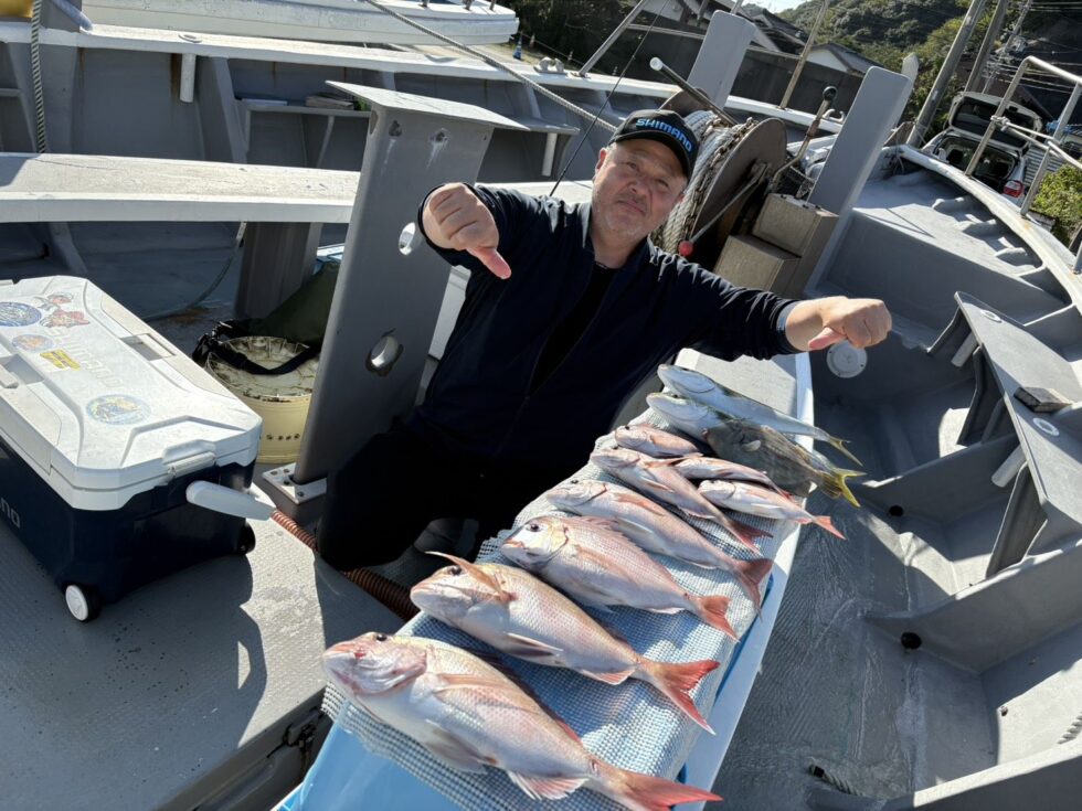 伊勢湾一つ真鯛が面白過ぎる!