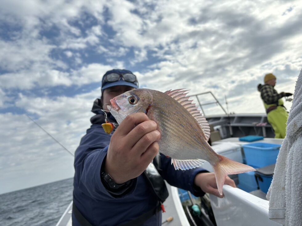 シマノ一つテンヤ真鯛試釣会大成功!