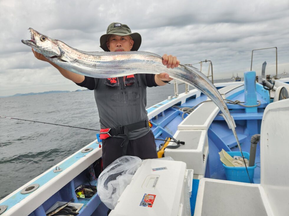 今シーズン最大136㎝来たー！おめでとうございます！