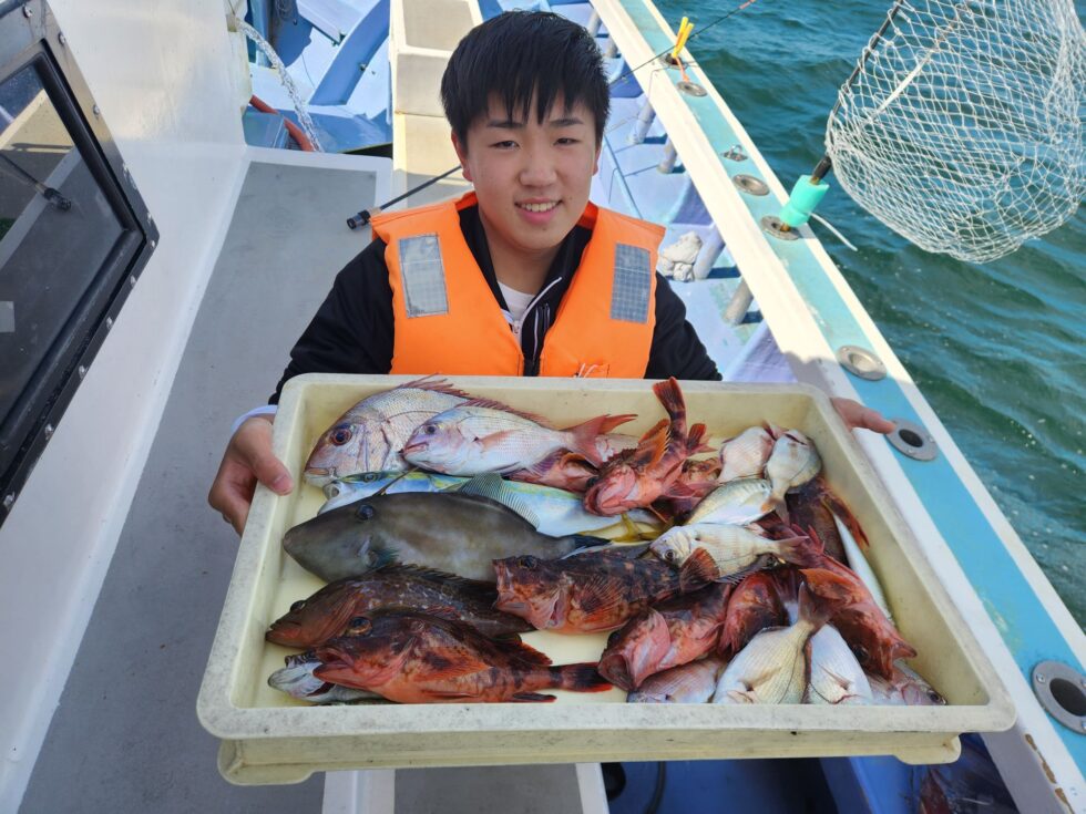 ウタセ五目多彩な釣果で爆発っ!