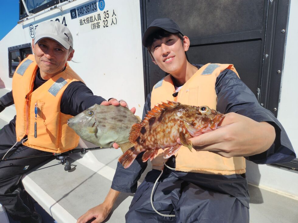 明日(火)もウタセ五目出船確定しました!かなり空き多数