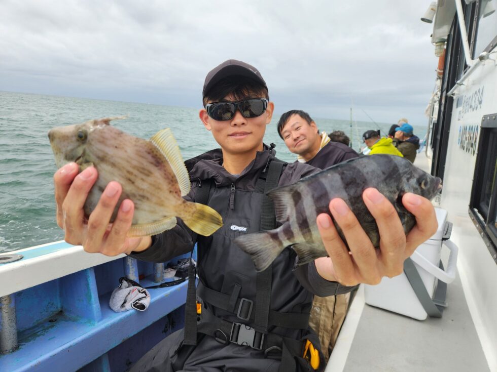 カワハギ&サンバソウ