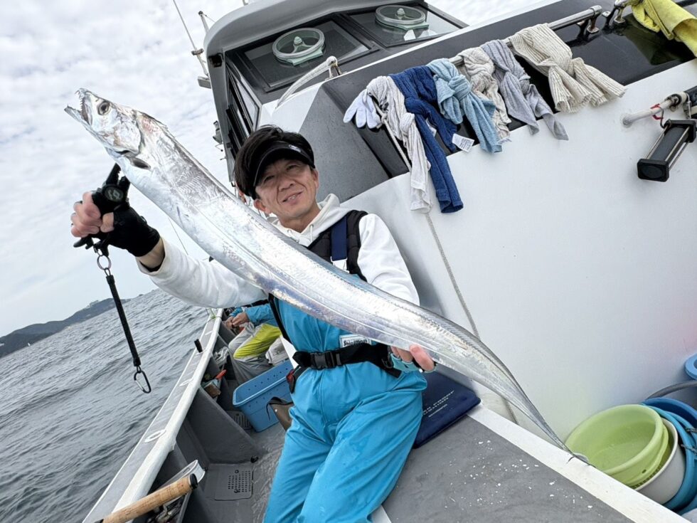 タチウオ出船！イシグロ三河安城店坂元さん大型ゲット！