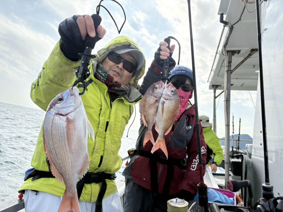 伊勢湾一つテンヤ真鯛釣り人気急上昇中！