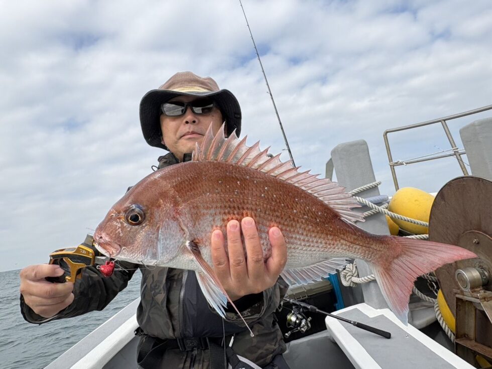 伊勢湾一つテンヤ真鯛釣り最盛期！