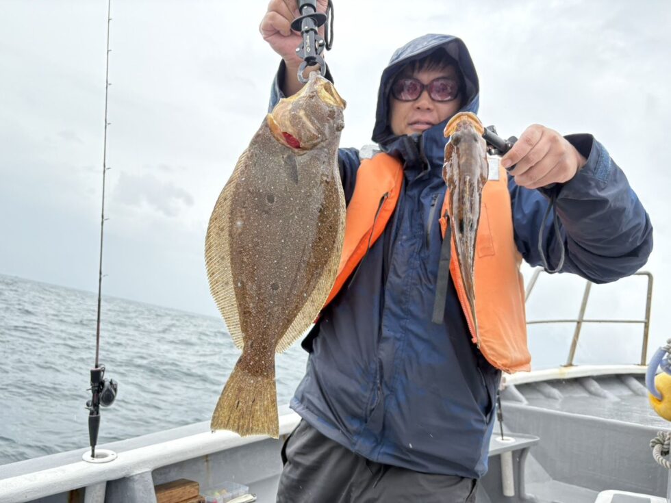 ヒラメ&キジハタ!