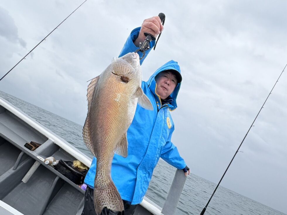 名人さんは今日もお見事でした!一つテンヤを始めた時からありがとうございました!