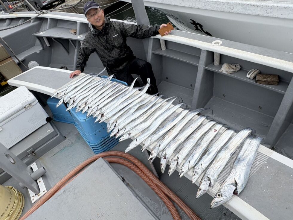 皆さん平均して釣れましたよ！