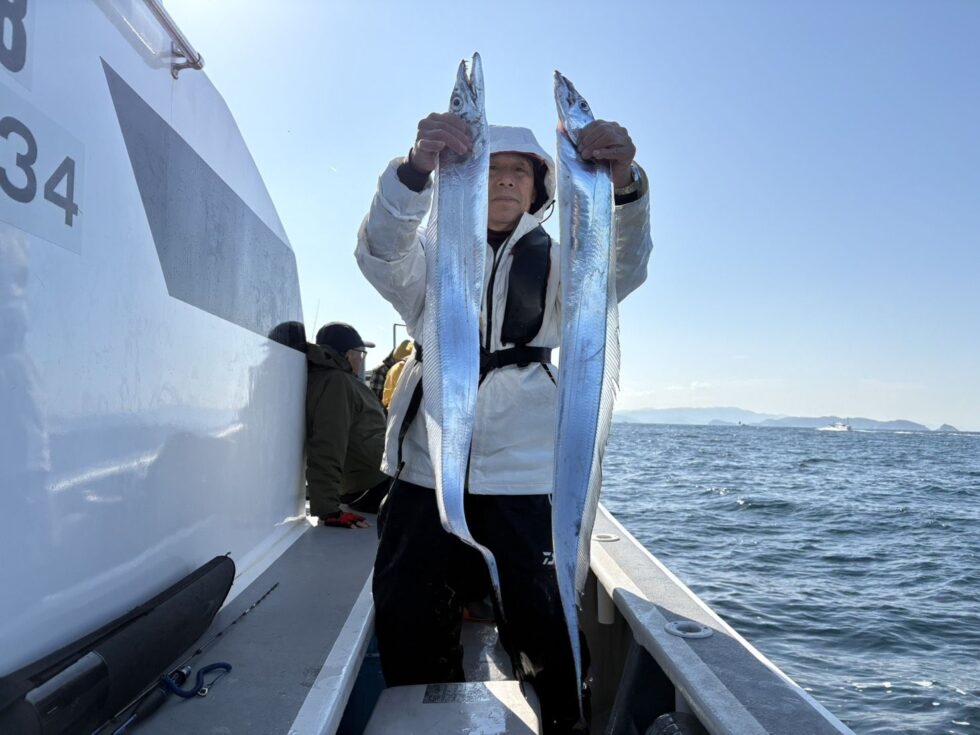 終盤戦のタチウオ！ドラゴン祭り！120超え続出！