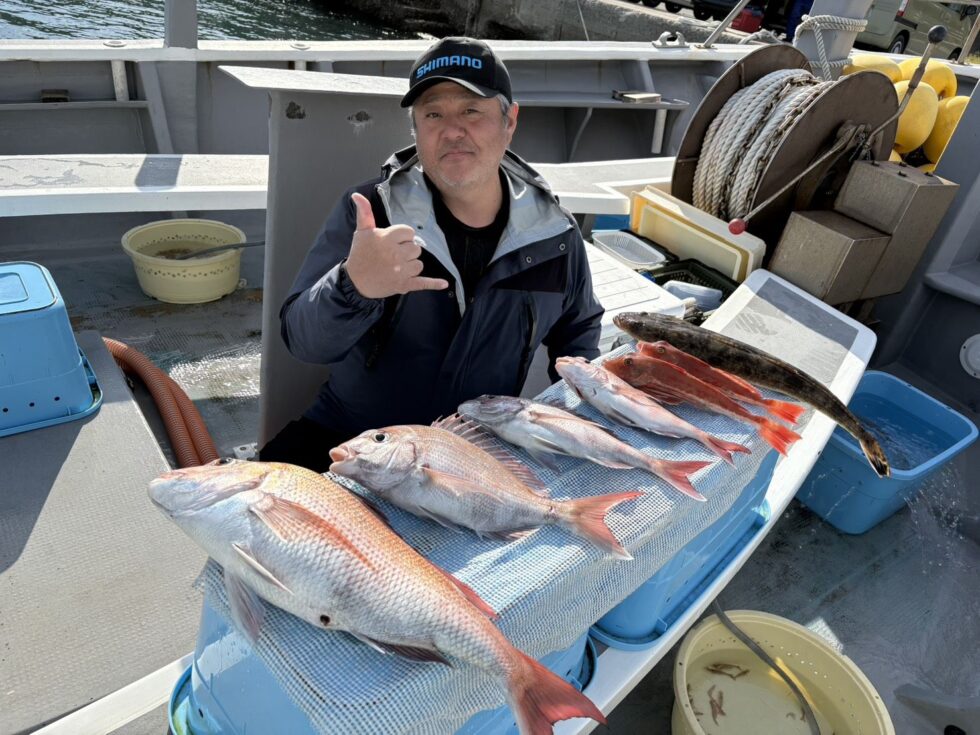 大型真鯛チャンス！名人さんは今日も凄いっ！