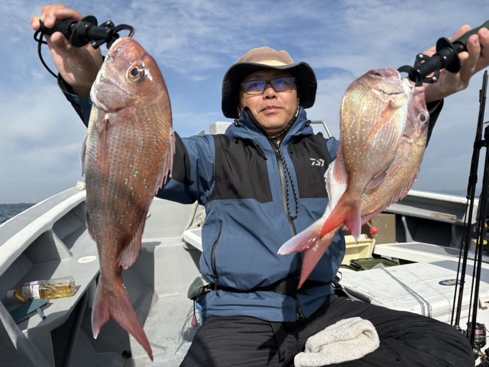 こちらの名人さんも流石の釣果！