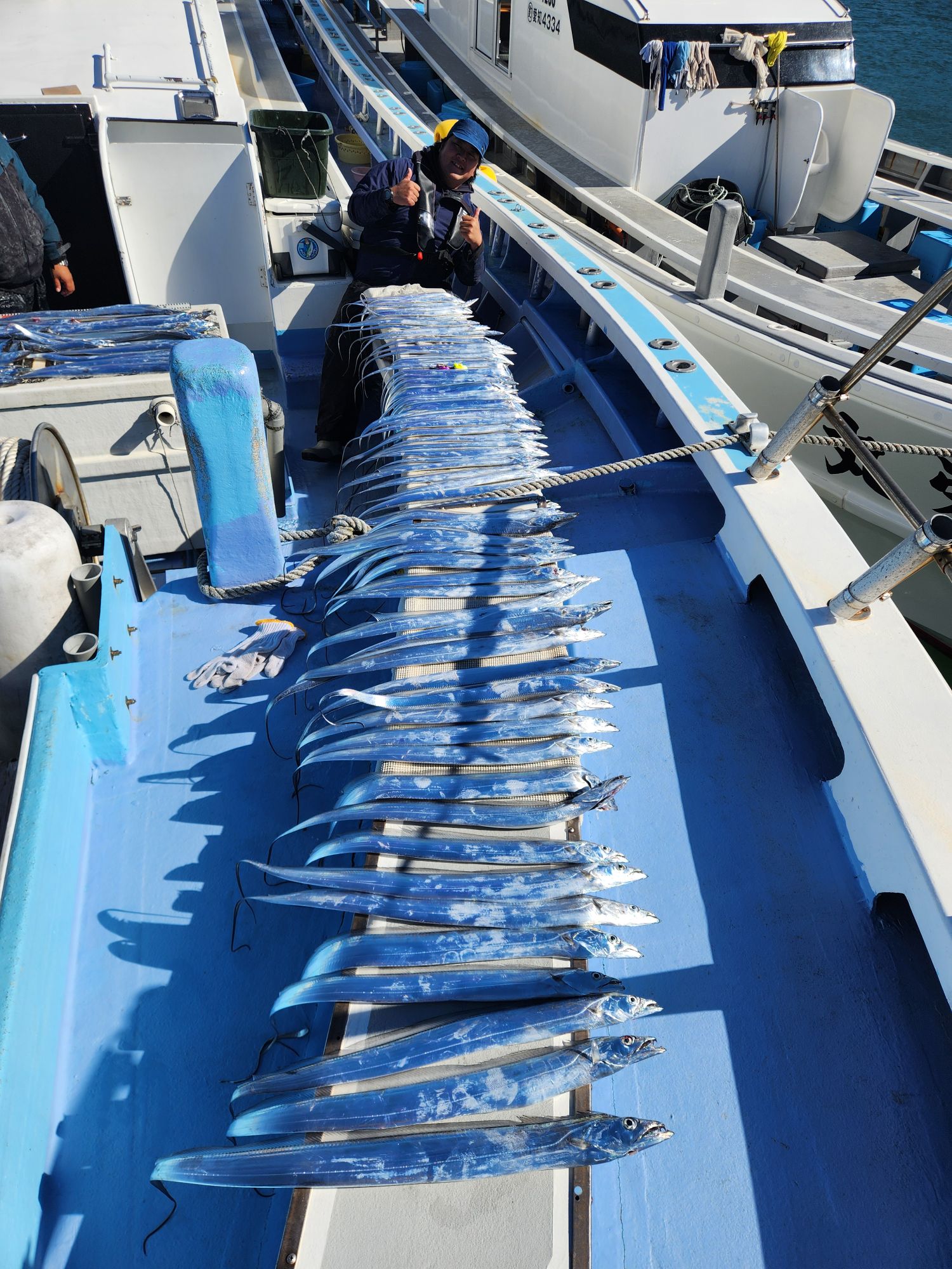 伊良湖沖タチウオ猛烈でした!