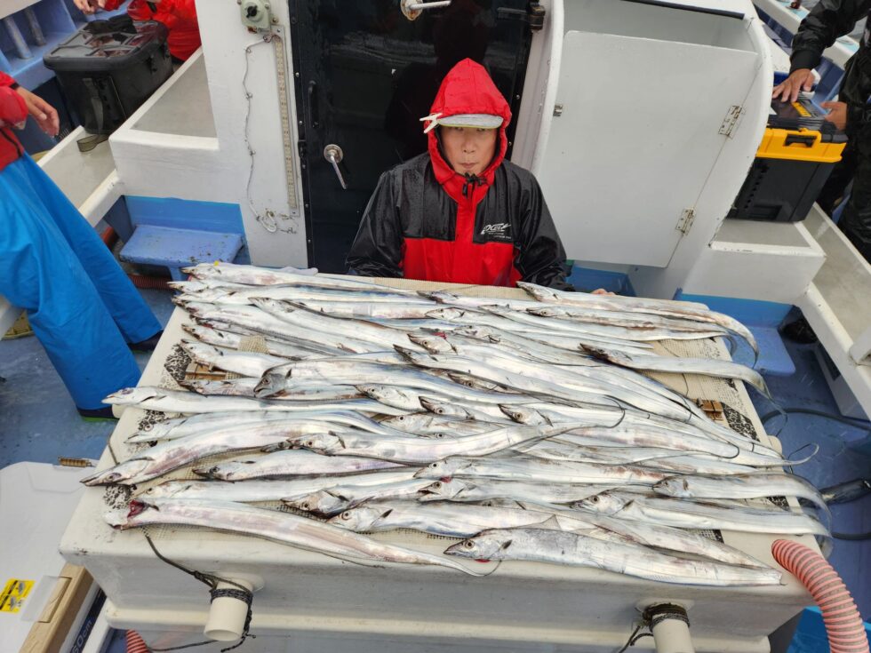 入れ食い状態に大忙し!