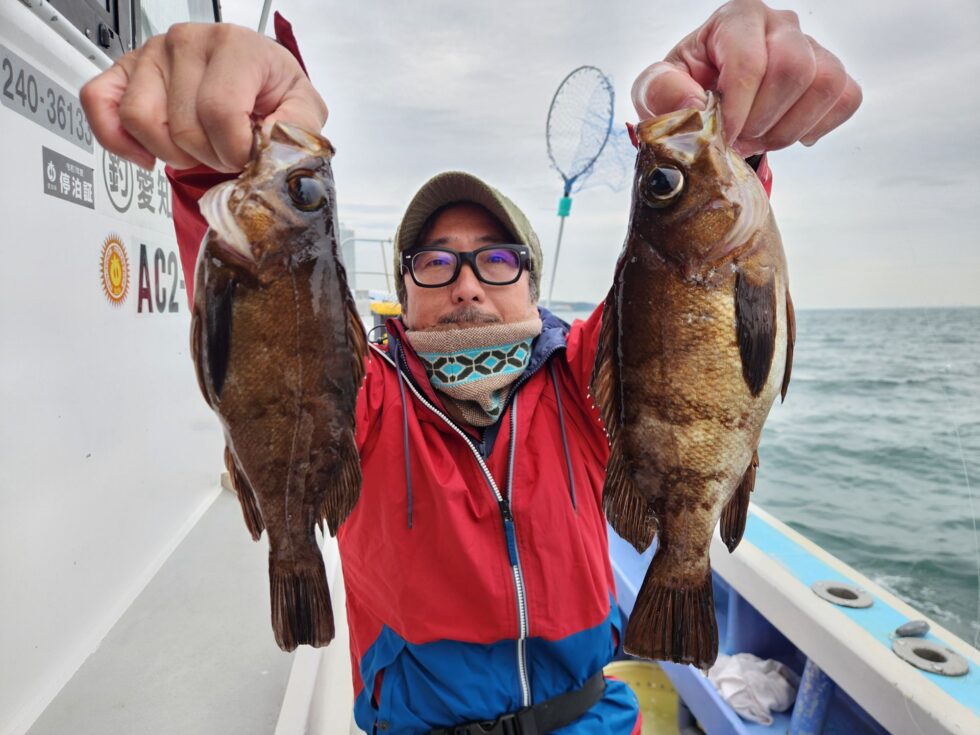 大型メバル炸裂！