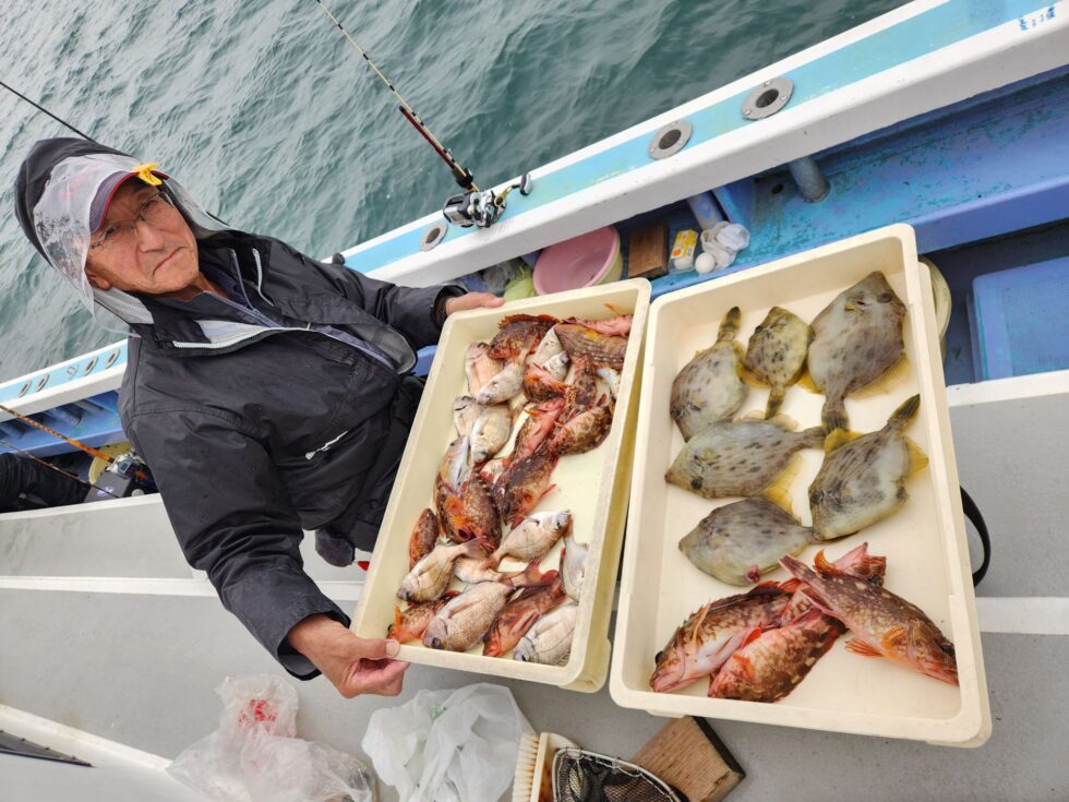 ウタセ五目出船！爆釣！