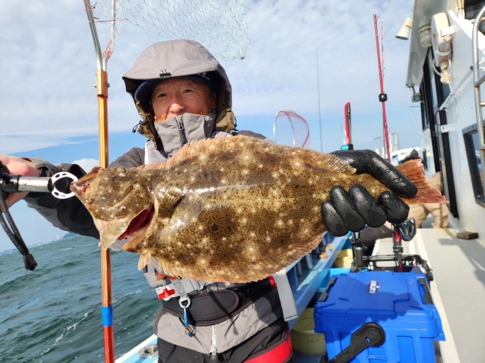 ヒラメ好調ー！