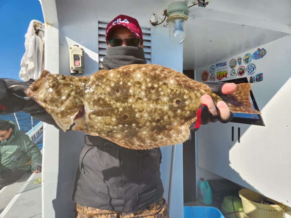 イワシ泳がせ船！