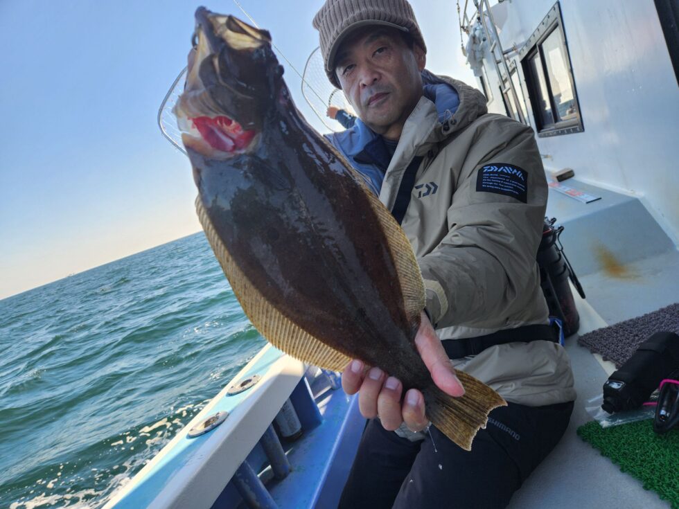 イワシ泳がせ船!