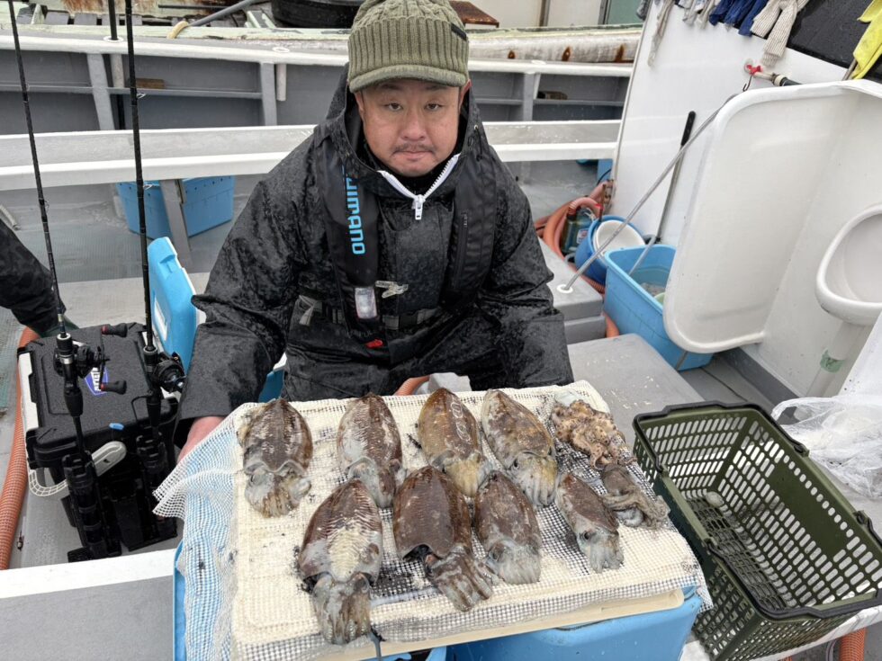 コウイカ開幕！初日からぼこぼこっ！