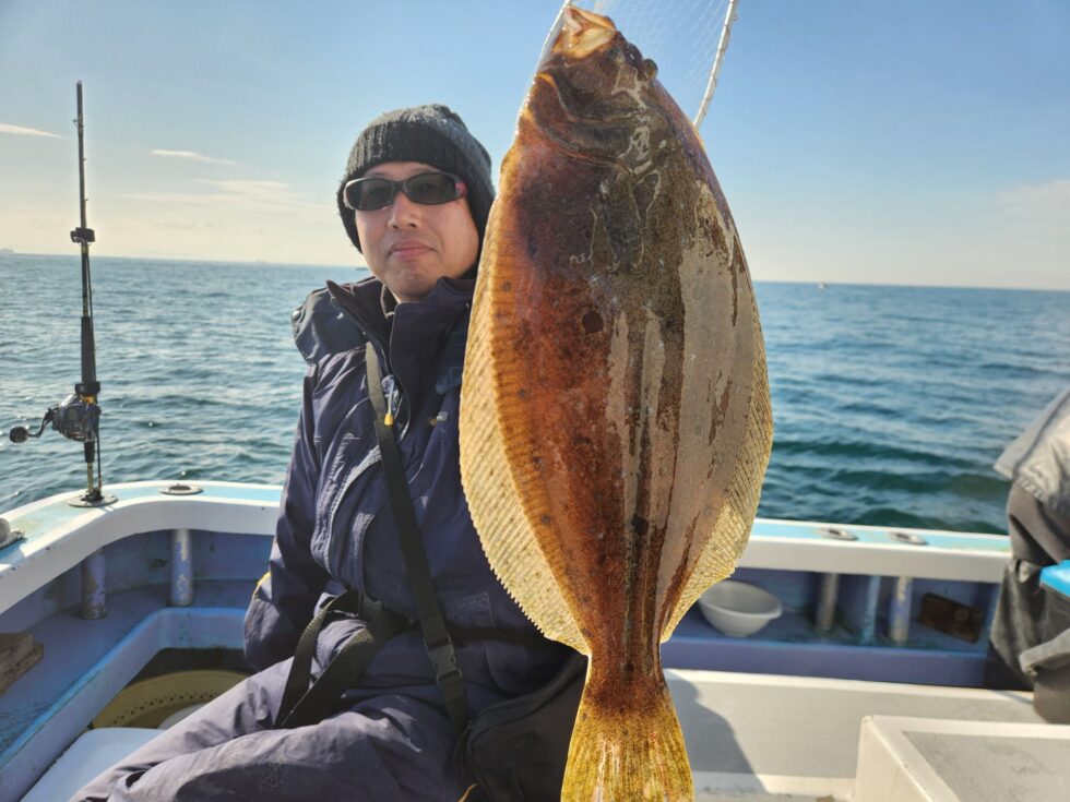 全員ヒラメキャッチ