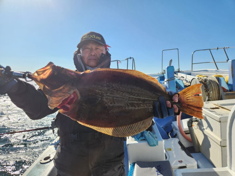 泳がせ船！今日も良型！