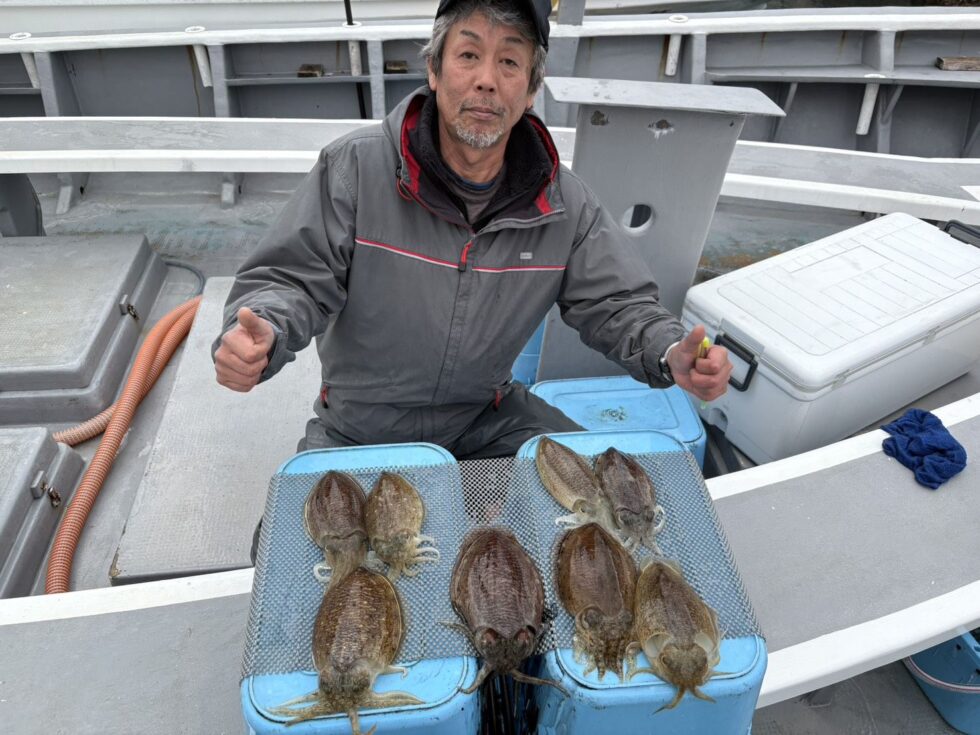 絶品コウイカリピーター様続々です！