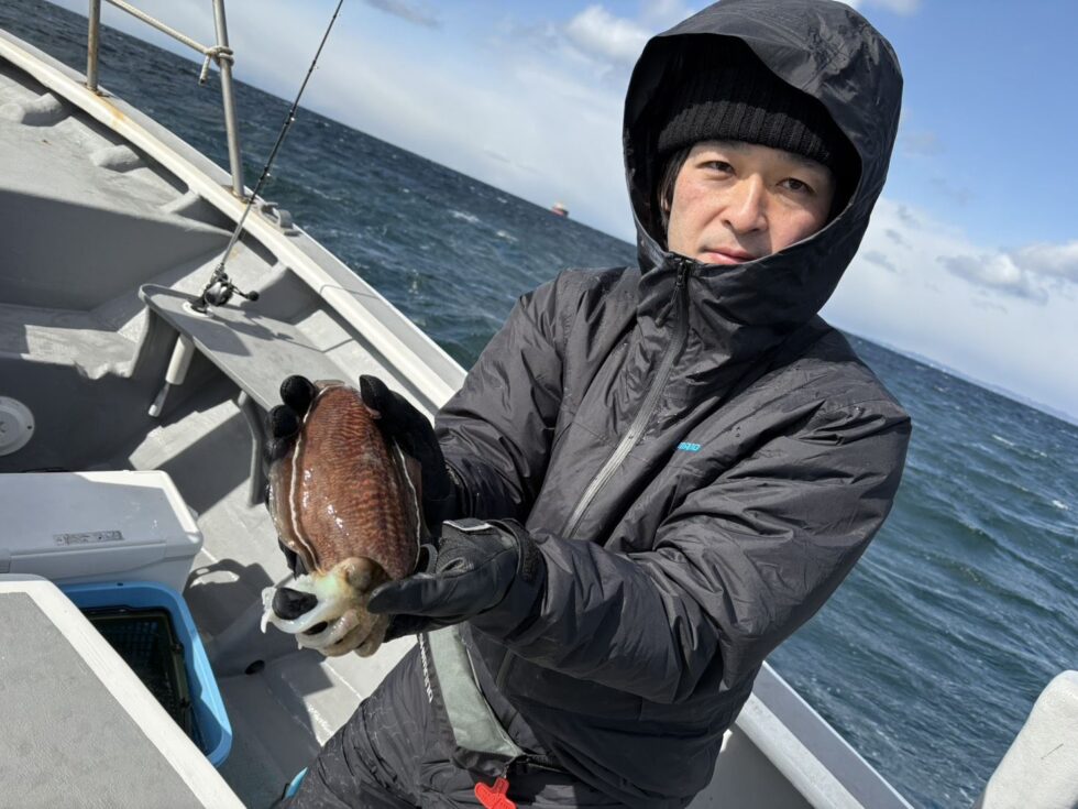 明日(土)コウイカ2隻分乗します。空き多数、朝の飛び入りOK