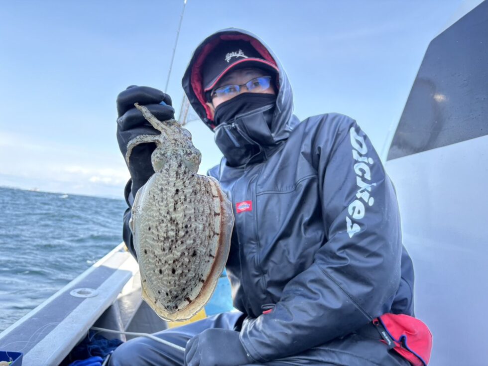 コウイカ釣りリピーター様続々です!