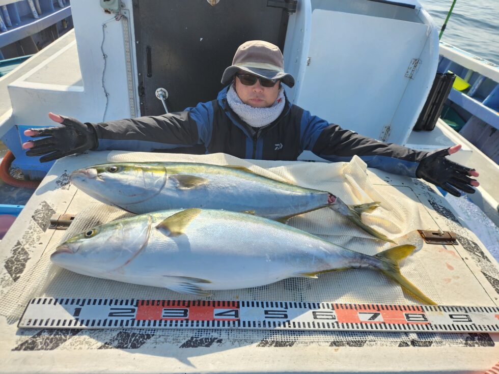 ブリ爆発！全員ブリキャッチ！