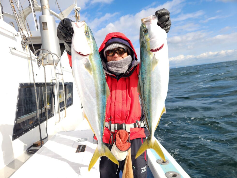 コウイカ船、泳がせ船、予約受付中です!