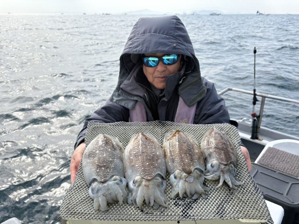 皆さん平均して釣れました！