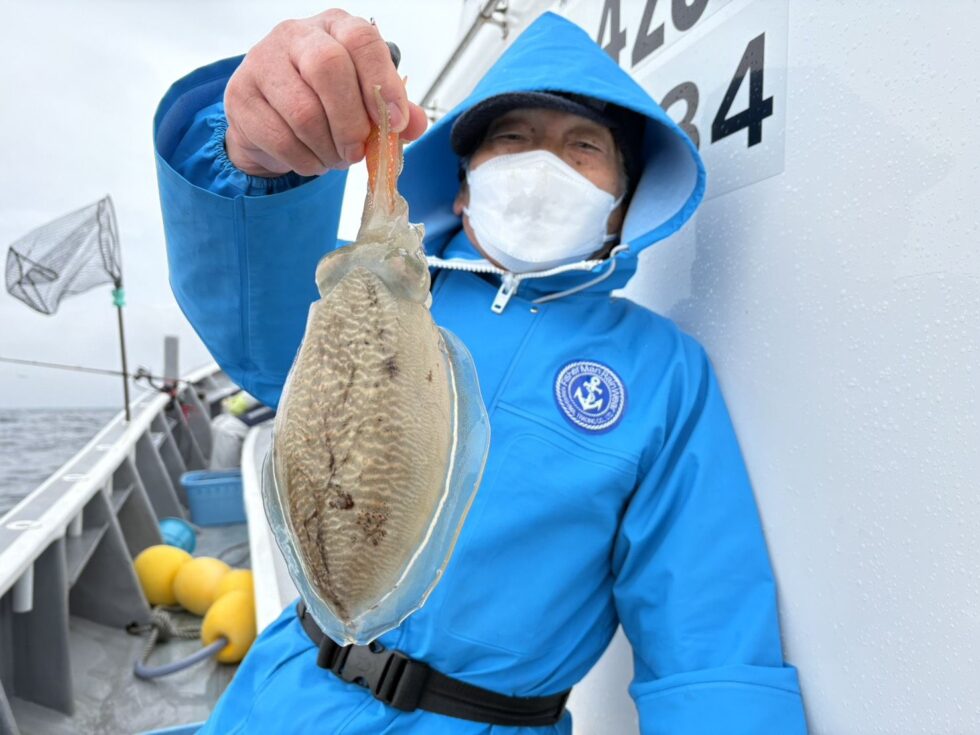 泳がせ船、コウイカ船、予約受付中!