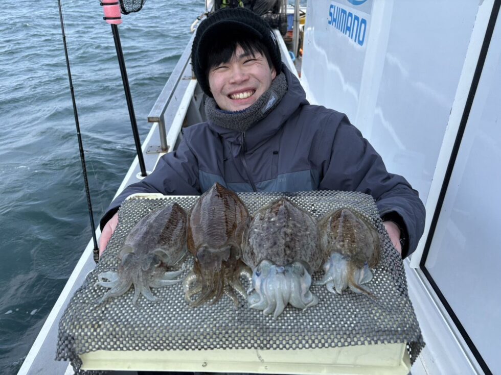 イシグロ鳴海店さんコウイカ攻略！