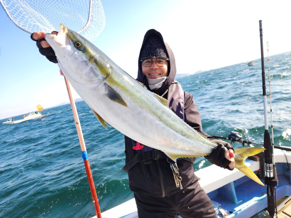 ブリ続々!真鯛もよかったですね。