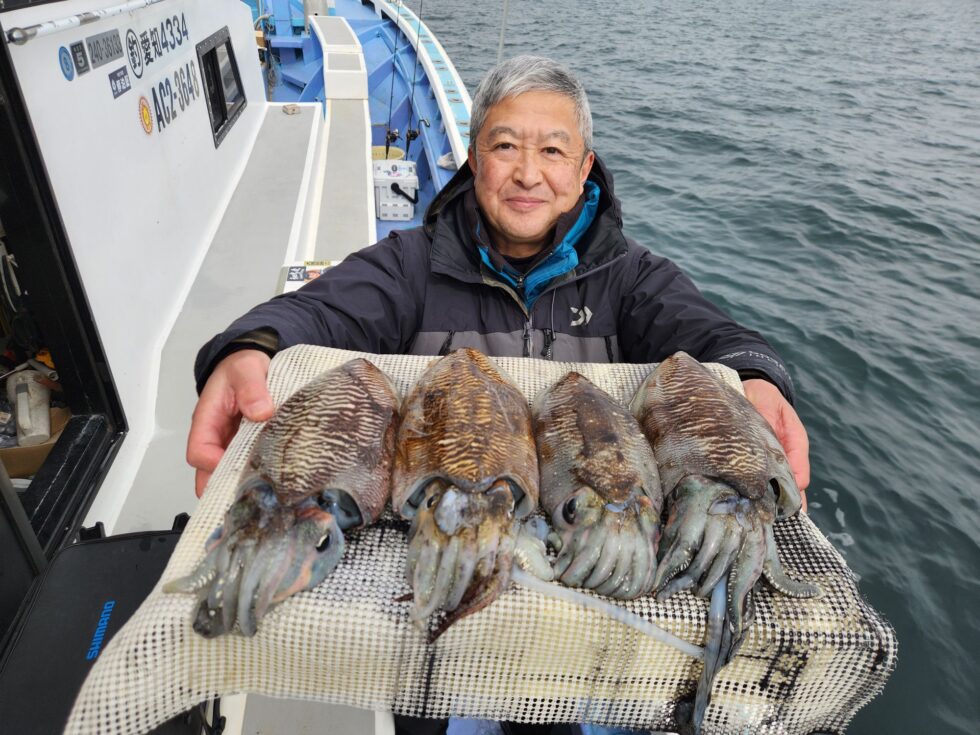 絶品コウイカ!明日も楽しみ!