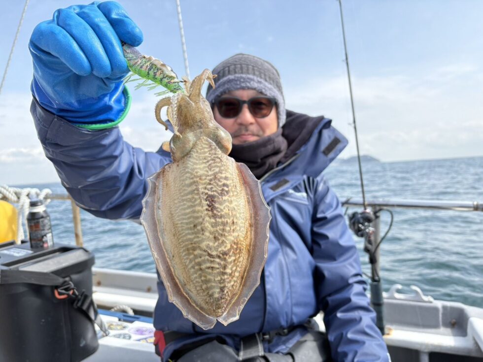 ２隻分乗ゆったり釣行でした！