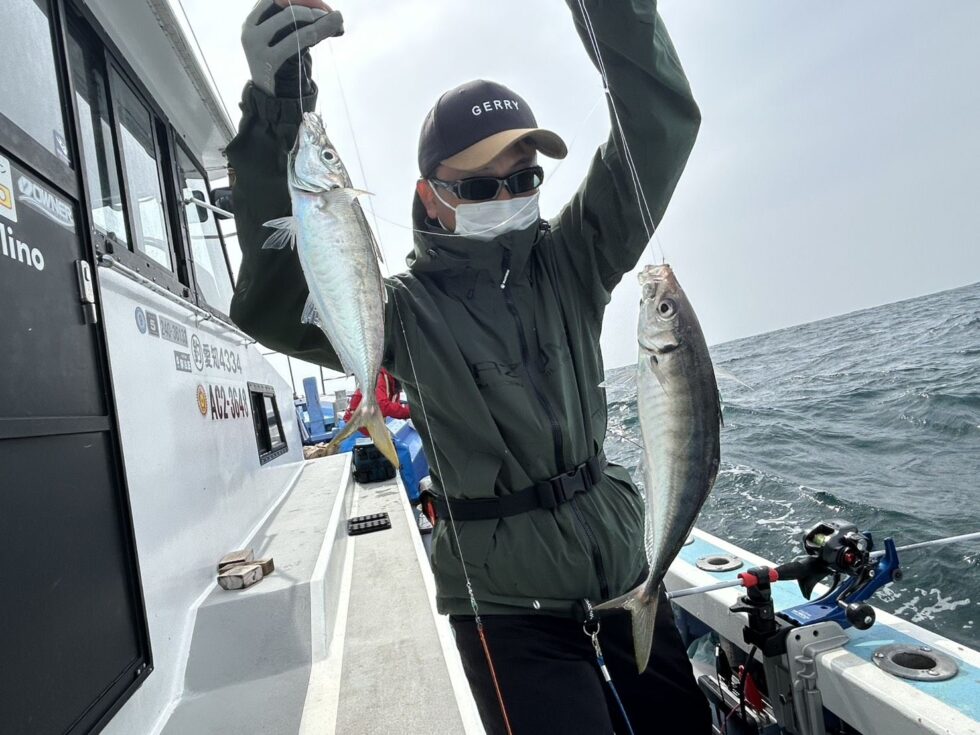 本日はイサキ船のみ出船でした。