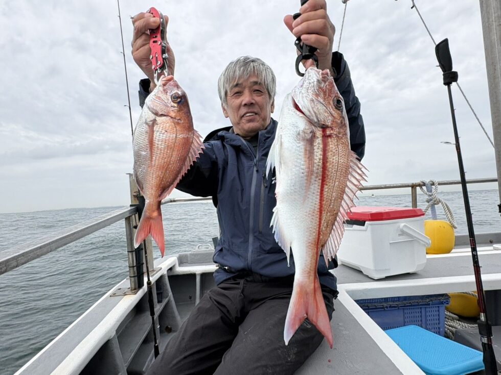 伊勢湾一つテンヤ真鯛が面白い！