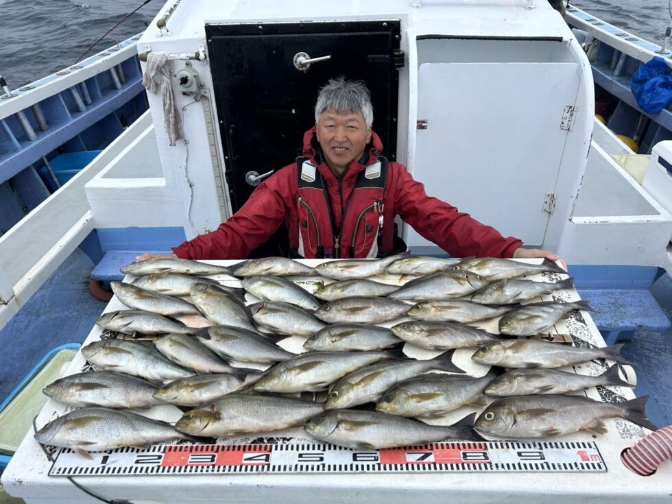 イサキ猛烈！33匹ゲット！