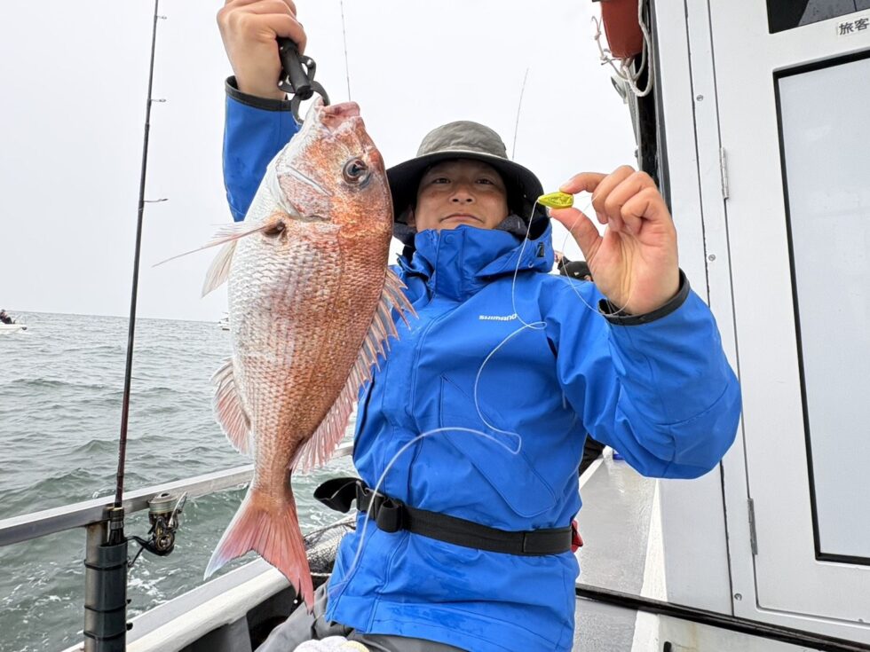 伊勢湾一つテンヤ真鯛釣りが熱い！