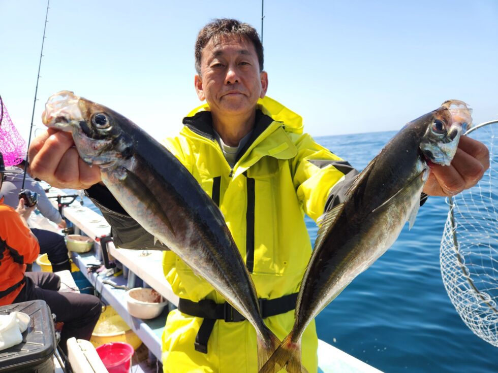 40㎝級マアジ！