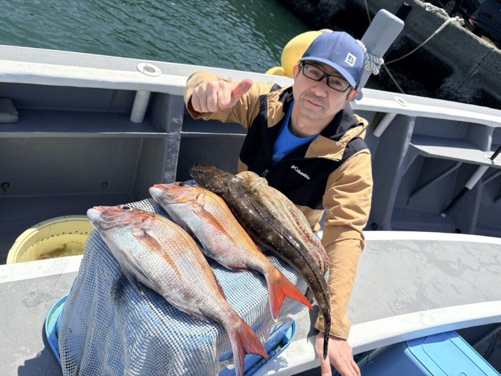 伊勢湾一つテンヤ真鯛が面白い!