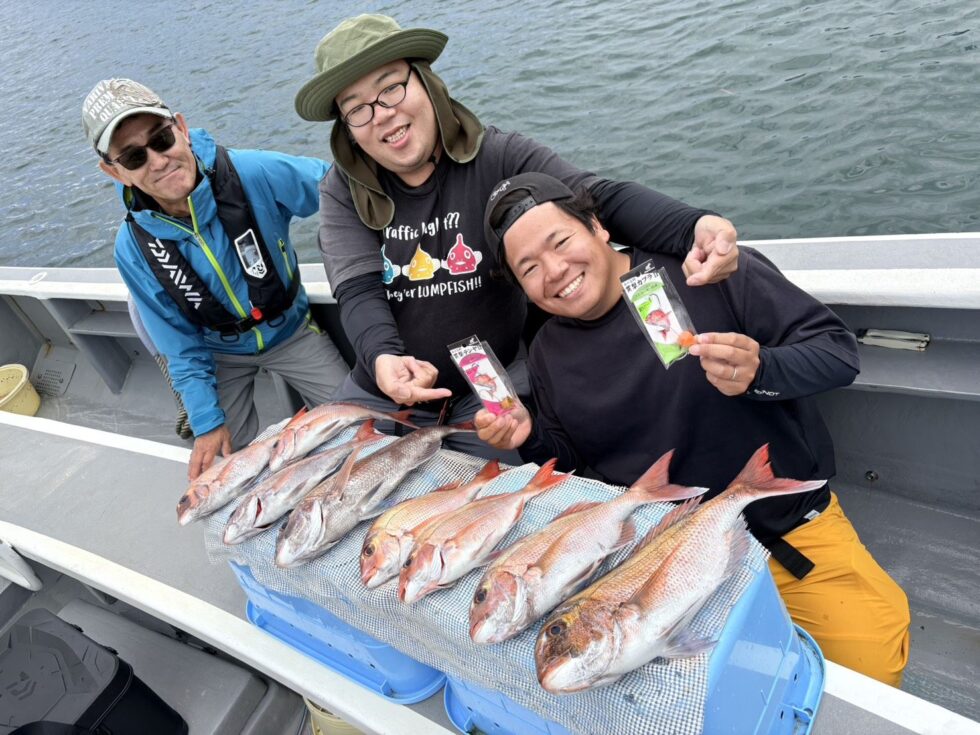 ハヤブサさん、フィッシング遊さん釣りまくりー！