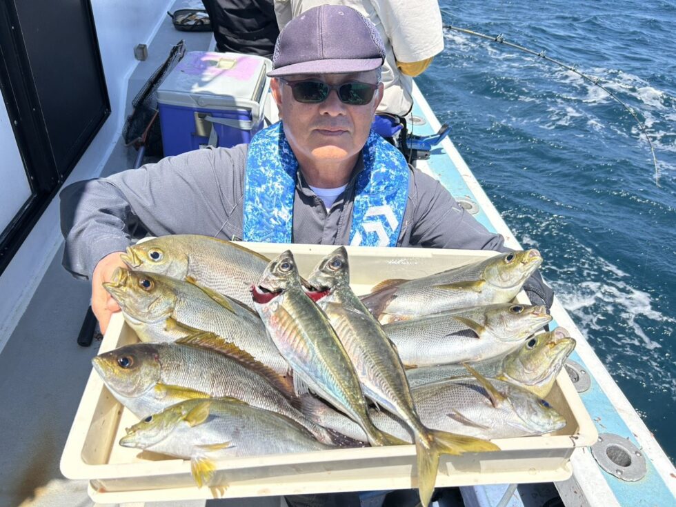 イサキ、大アジ!