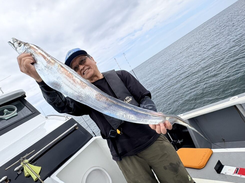 伊良湖沖テンヤタチウオ専門です!今日も絶好調ー!