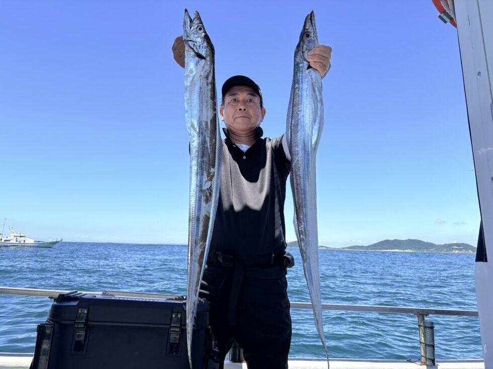 魅力の伊良湖沖大型タチウオ!